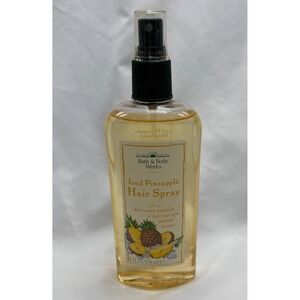 Vintage Bath‎ & Body Works Iced Pineapple Hair Spray 8oz. Full
